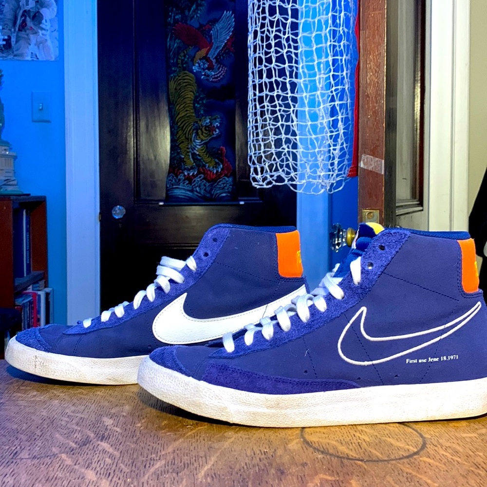 Blazer Mid 77 first use